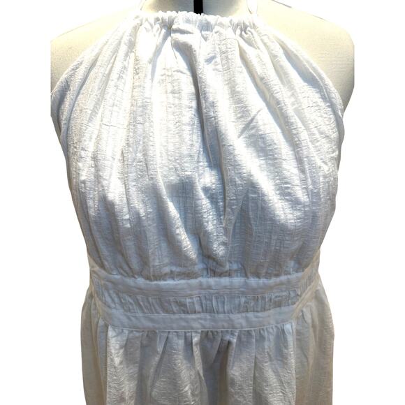 Target Women’s White Halter Dress – Size 3X – NWT – Summer Resort Wear - Picture 8 of 8